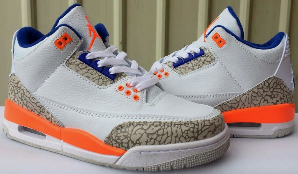 308 — Jordan 3 “Knicks Rivals” — Design‑Inspired Sneaker