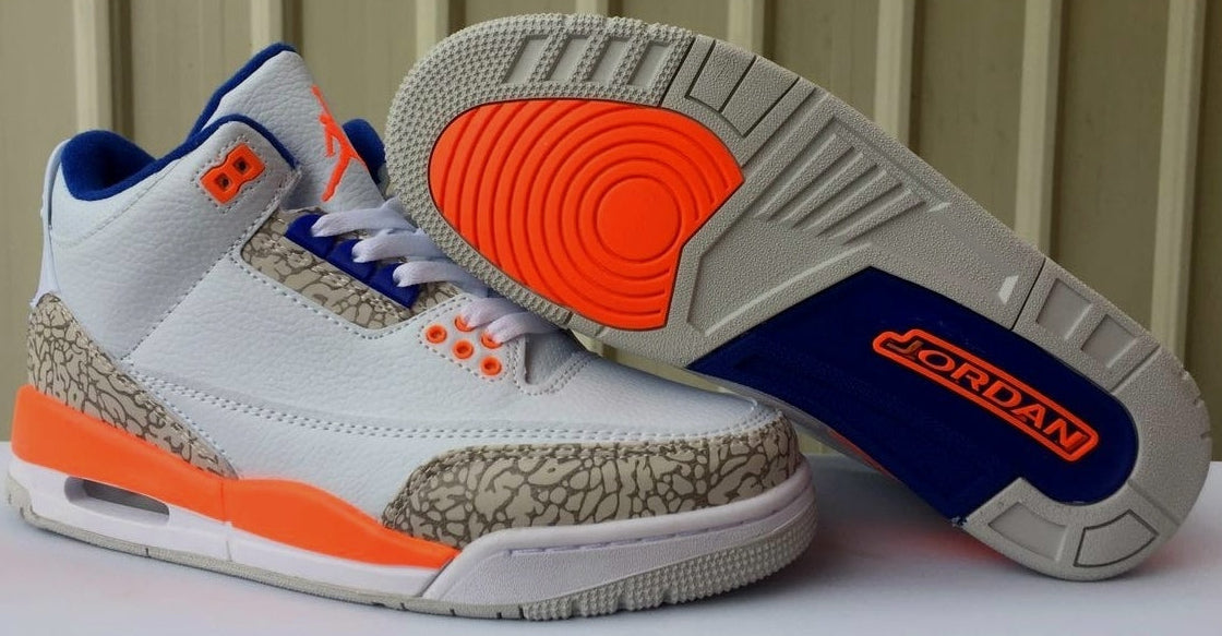 308 — Jordan 3 “Knicks Rivals” — Design‑Inspired Sneaker