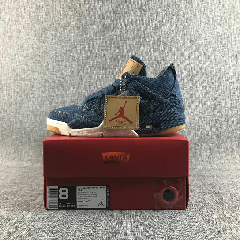 422 — Jordan 4 “Levi’s Pack” — Design‑Inspired Sneaker Set