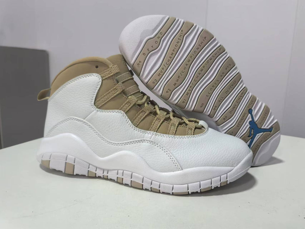 1003 — Jordan 10 “Linen” — Design‑Inspired
