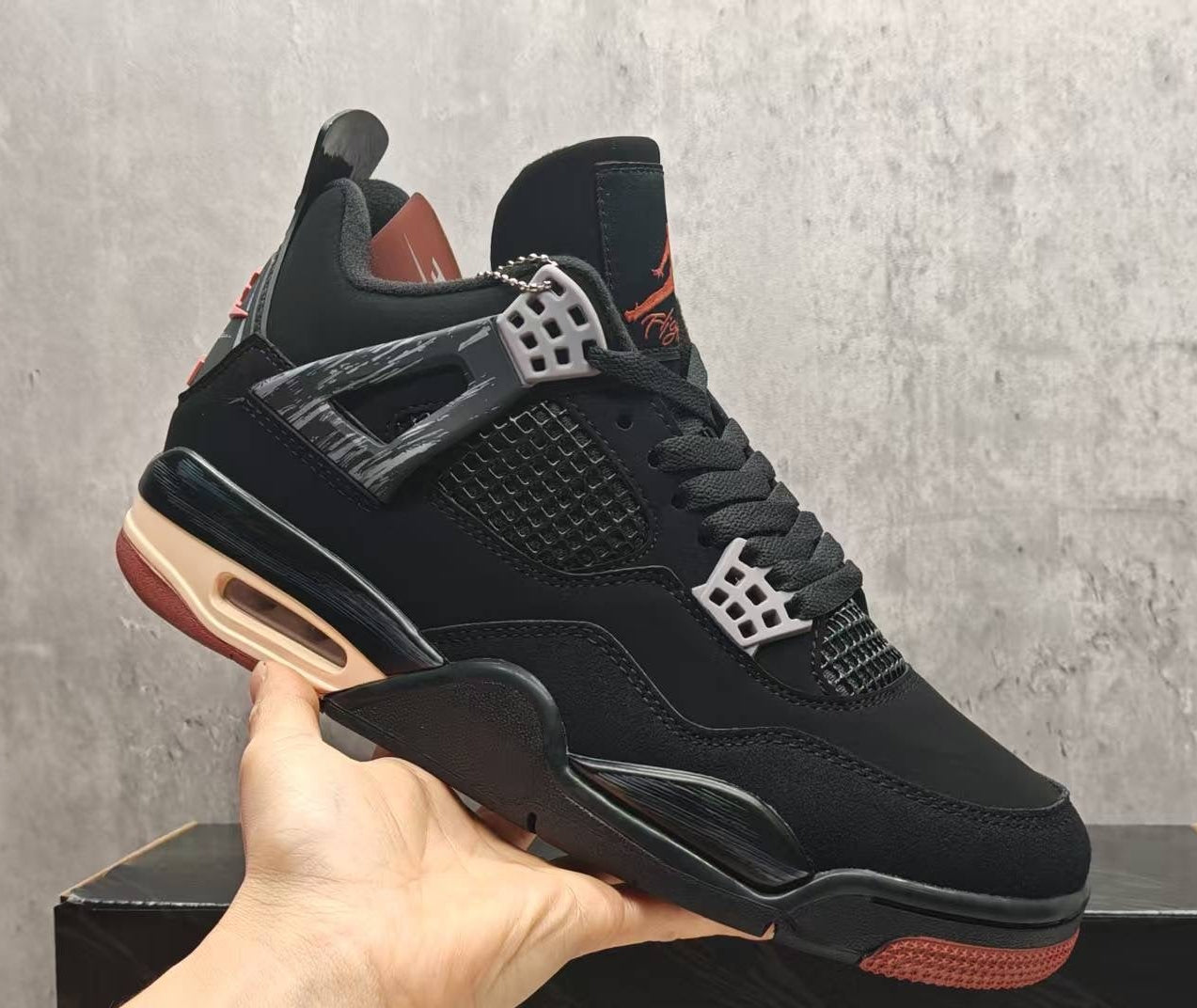 Jordan 4 - Design-Inspired "London's" - Tribute Build - AJ4-LNDN-476
