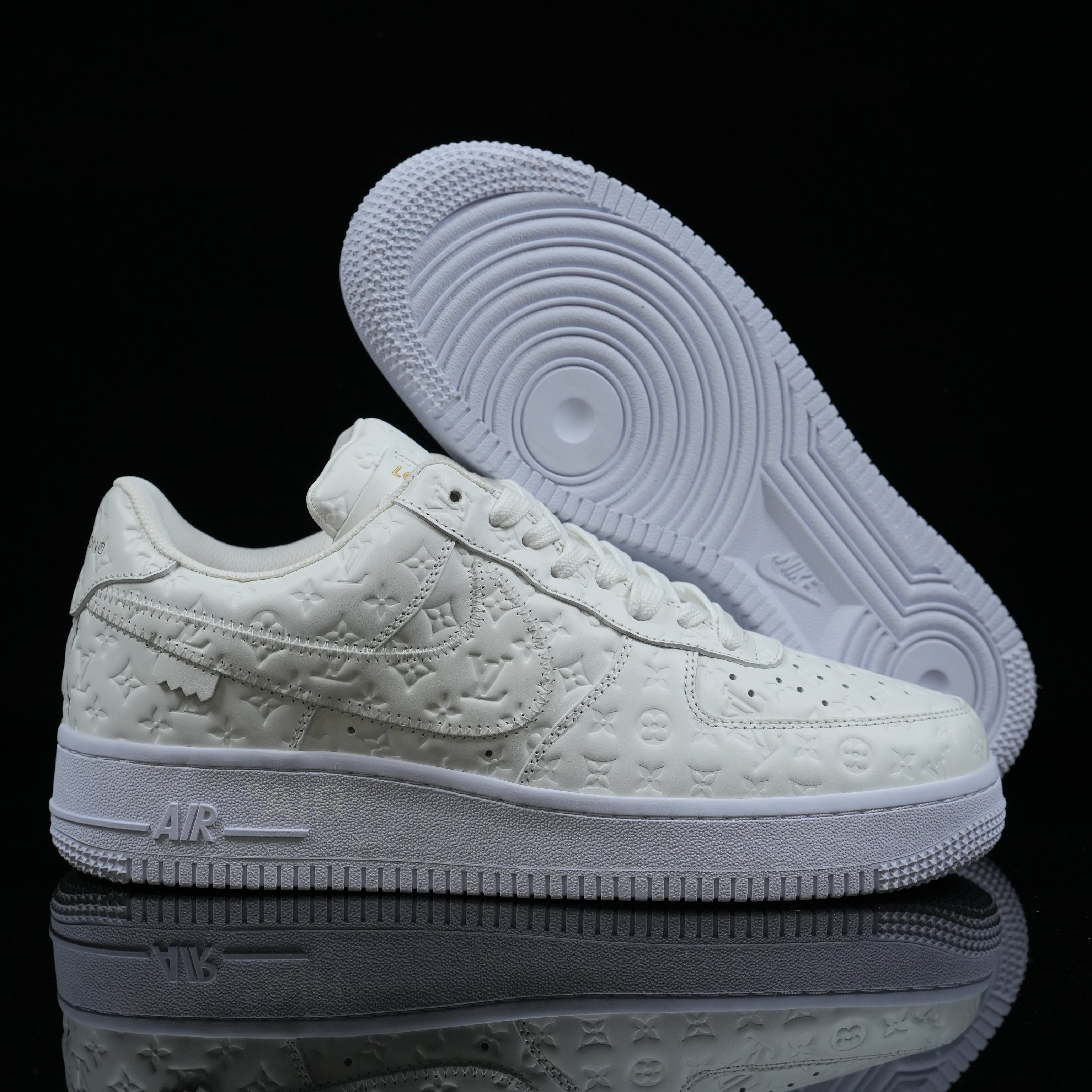 Air Force 1 Low – Design-Inspired “Virgil's: Off‑White" Pack - Grey / Yellow / White / Blue Custom Tribute Build AF1-002