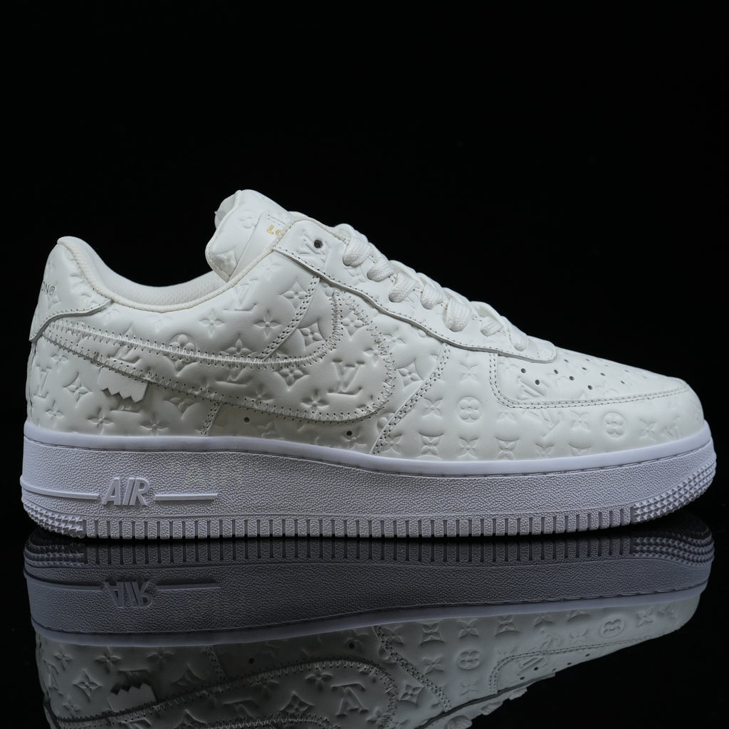 Air Force 1 Low – Design-Inspired “Virgil's: Off‑White" Pack - Grey / Yellow / White / Blue Custom Tribute Build AF1-002