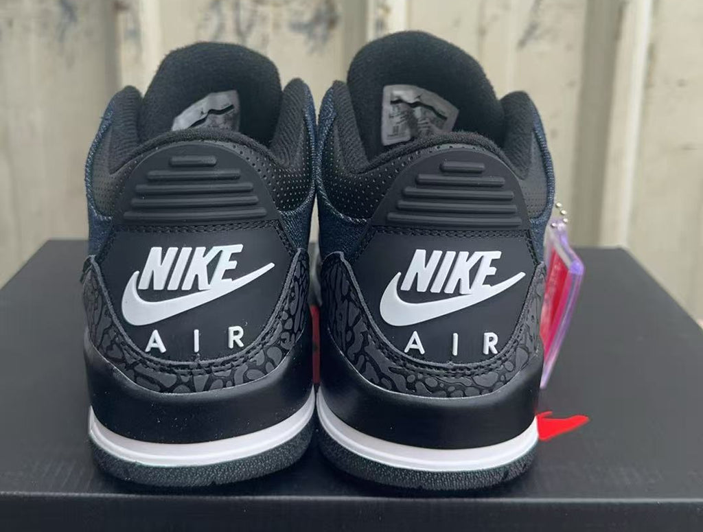 330 — Jordan 3 “Levi’s Dark Indigo” — Tribute Customs
