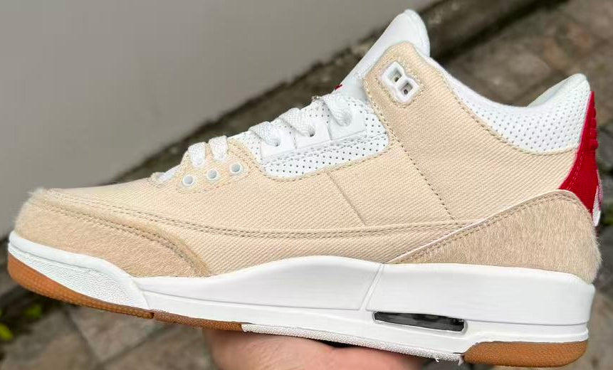 329 — Jordan 3 “Levi’s Canvas/Denim & Horsehair” — Tribute Customs