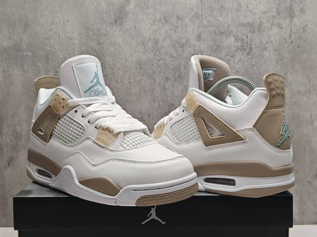 Jordan 4 Design-Inspired - "Linen" - AJ4-LINEN-400A - Sole Revival and Redemption LLC