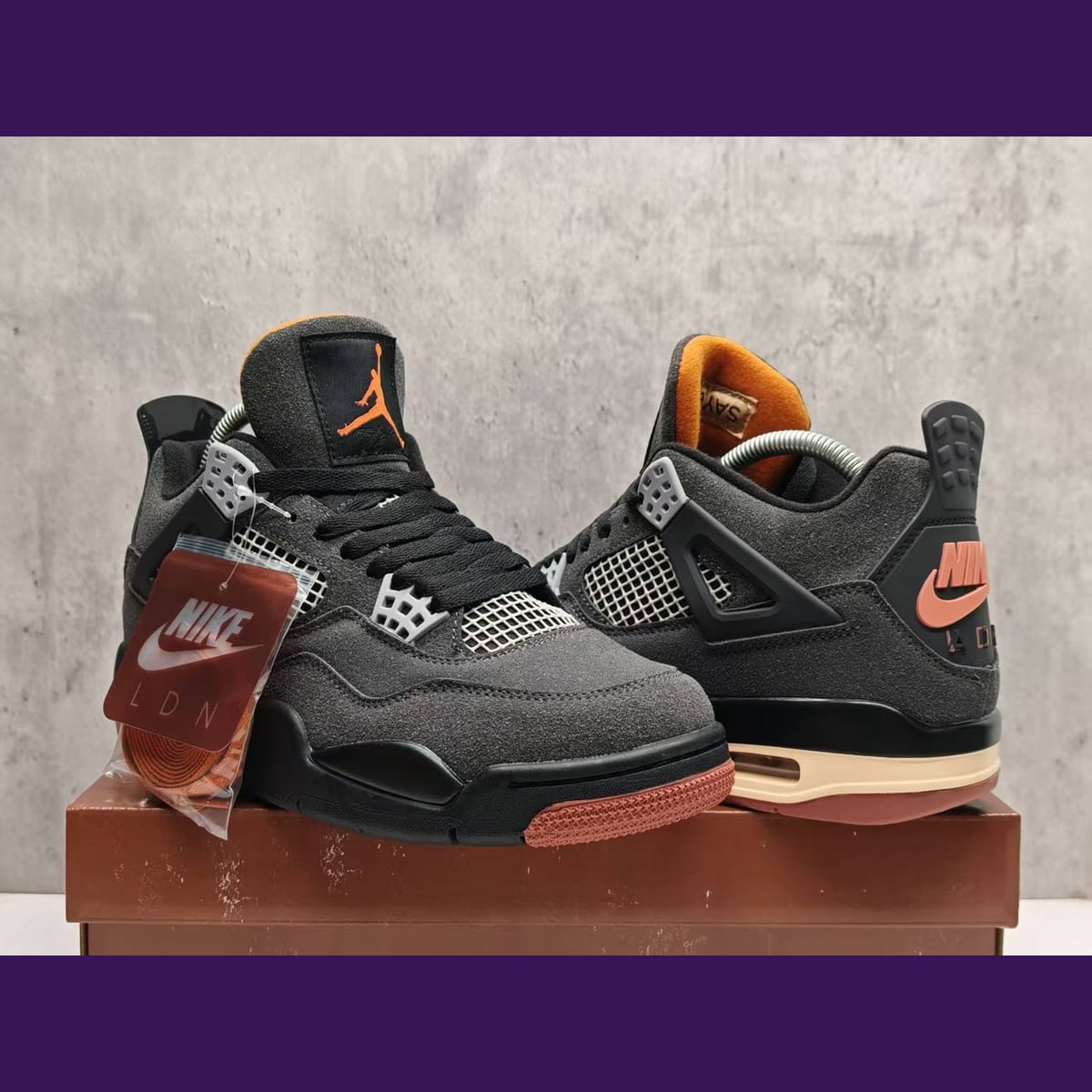 Jordan 4 Design-Inspired - City Edition "London's" - AJ4-LNDN2.0-495 - Sole Revival and Redemption LLC