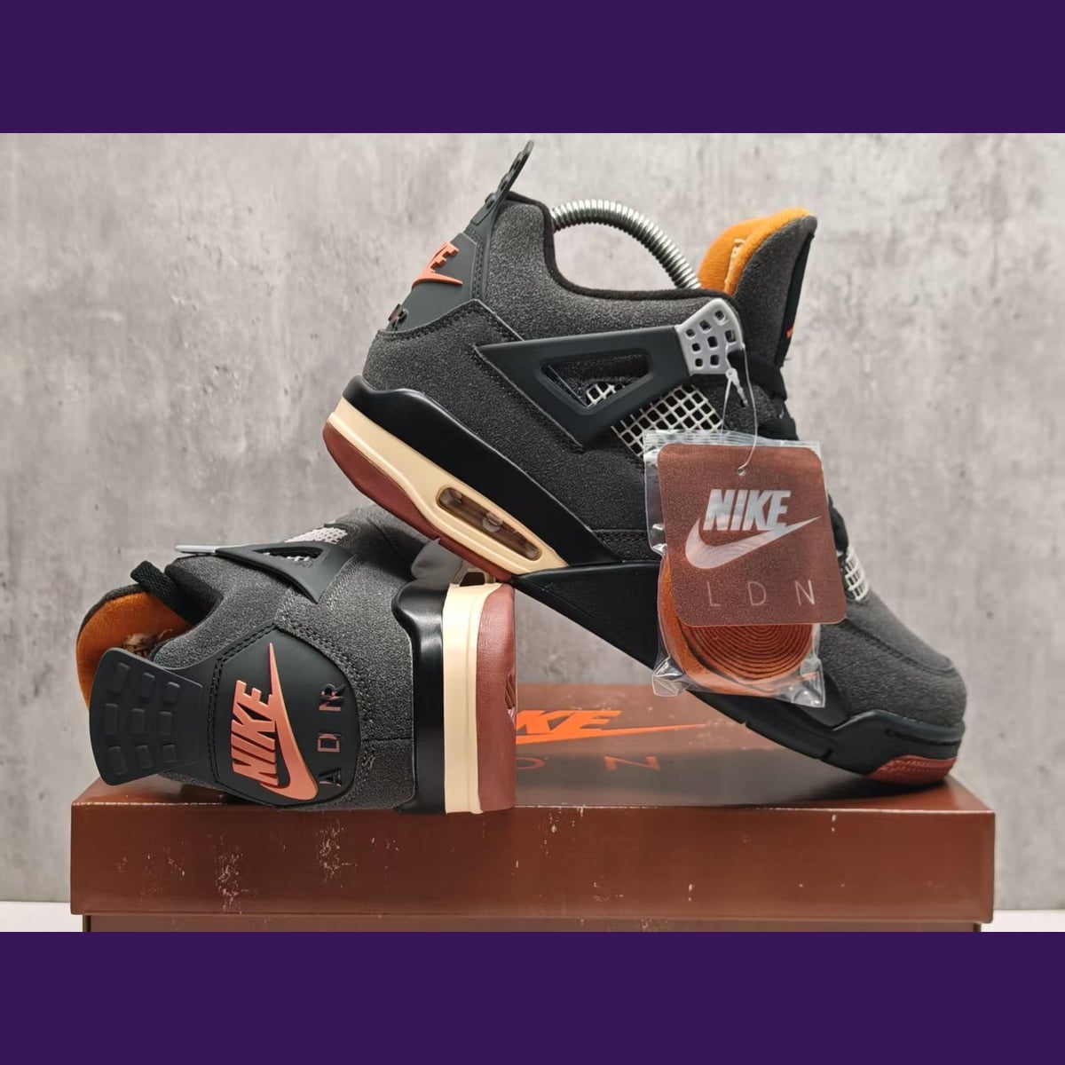 Jordan 4 Design-Inspired - City Edition "London's" - AJ4-LNDN2.0-495 - Sole Revival and Redemption LLC