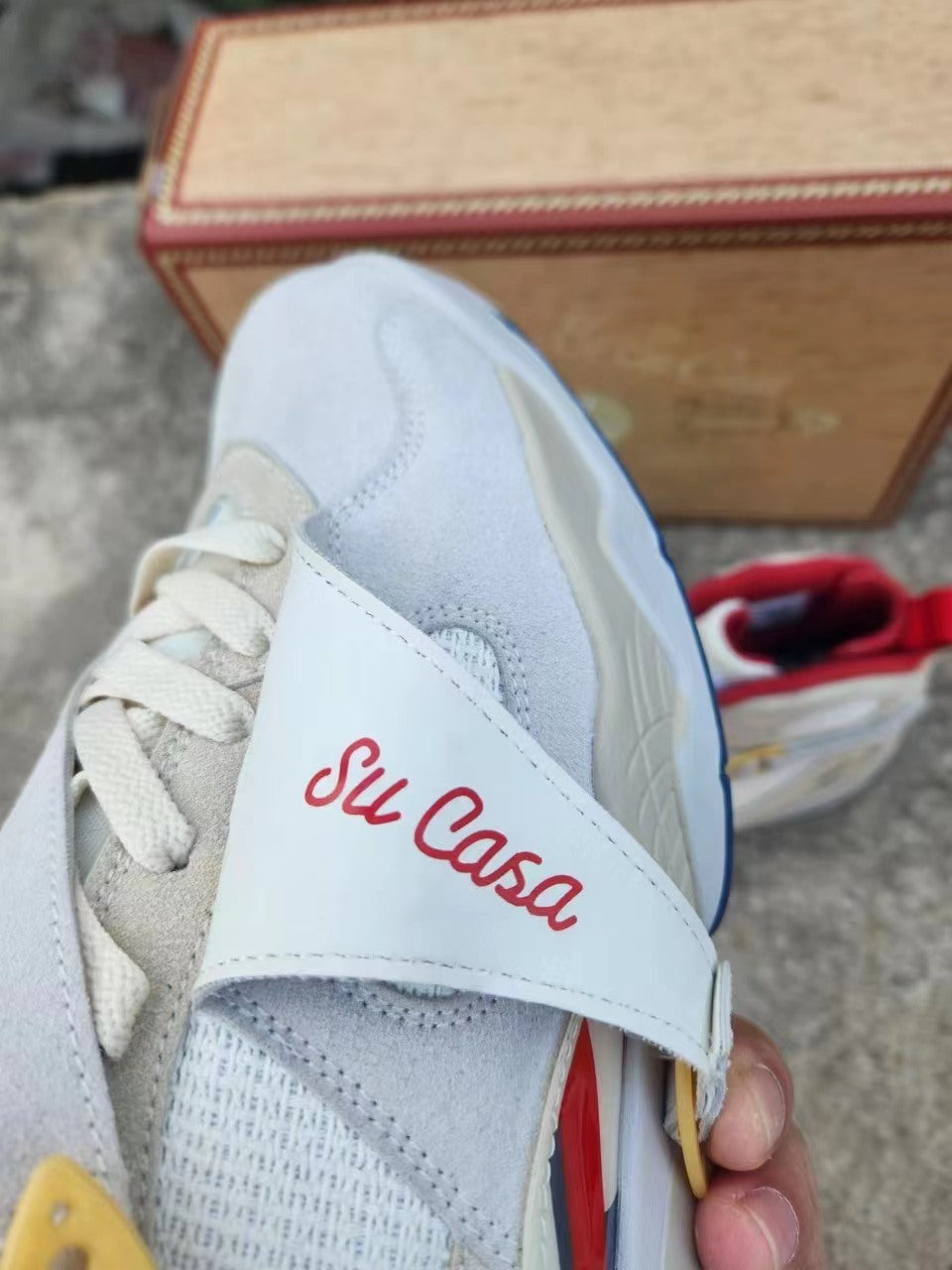 Jordan 8 – Design-Inspired "Mi Casa Es Su Casa" Custom Tribute Build AJ8-MICASA-805