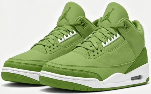 Jordan 3 Design-Inspired - "Matcha Pack" - AJ3-MATCHA-353 - Sole Revival and Redemption LLC