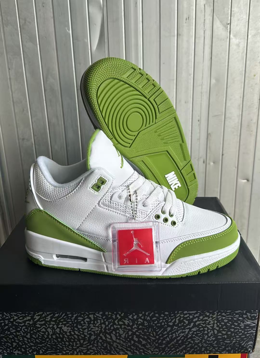 Jordan 3 Design-Inspired - "Matcha Pack" - AJ3-MATCHA-353 - Sole Revival and Redemption LLC