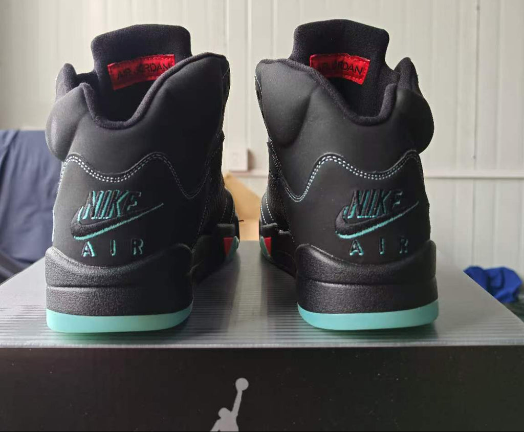 Air Jordan 5 Design Inspired "Miami Nights=" — Tribute Build — AJ5-536