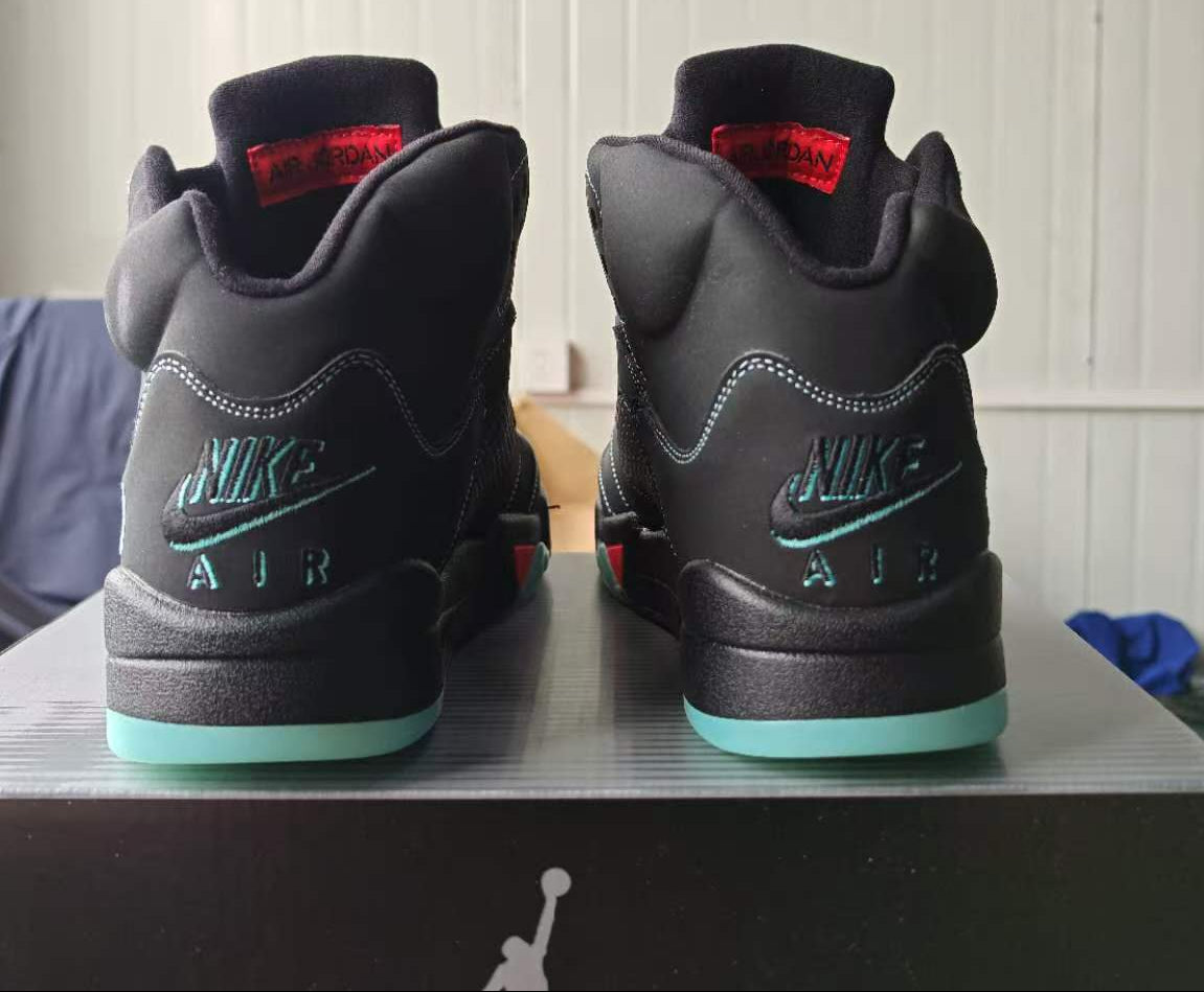 Air Jordan 5 Design Inspired "Miami Nights=" — Tribute Build — AJ5-536