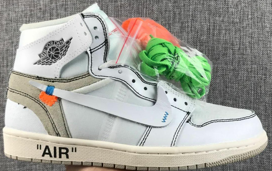 017 — Jordan 1 High “Off-White White” — Design-Inspired Sneaker