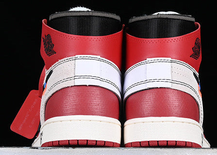 Jordan 1 High – Design-Inspired "Off-White Chicago" Custom Tribute Build AJ1-OFFW-CHGO-018