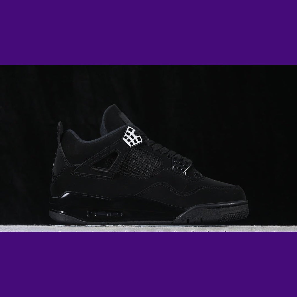 Jordan 4 Design-Inspired - "Black Cats" "2020" - AJ4-BLKCAT20-491 - Sole Revival and Redemption LLC
