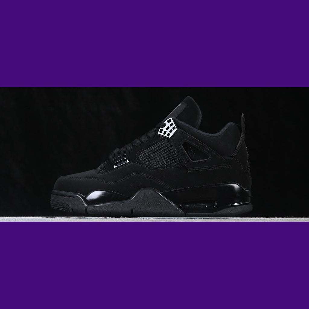 Jordan 4 Design-Inspired - "Black Cats" "2020" - AJ4-BLKCAT20-491 - Sole Revival and Redemption LLC