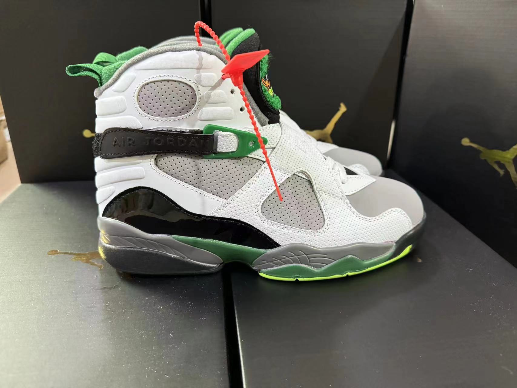 Jordan 8 – Design-Inspired "Duckman PE 2.0" Custom Tribute Build AJ8‑DUCKMAN2‑807