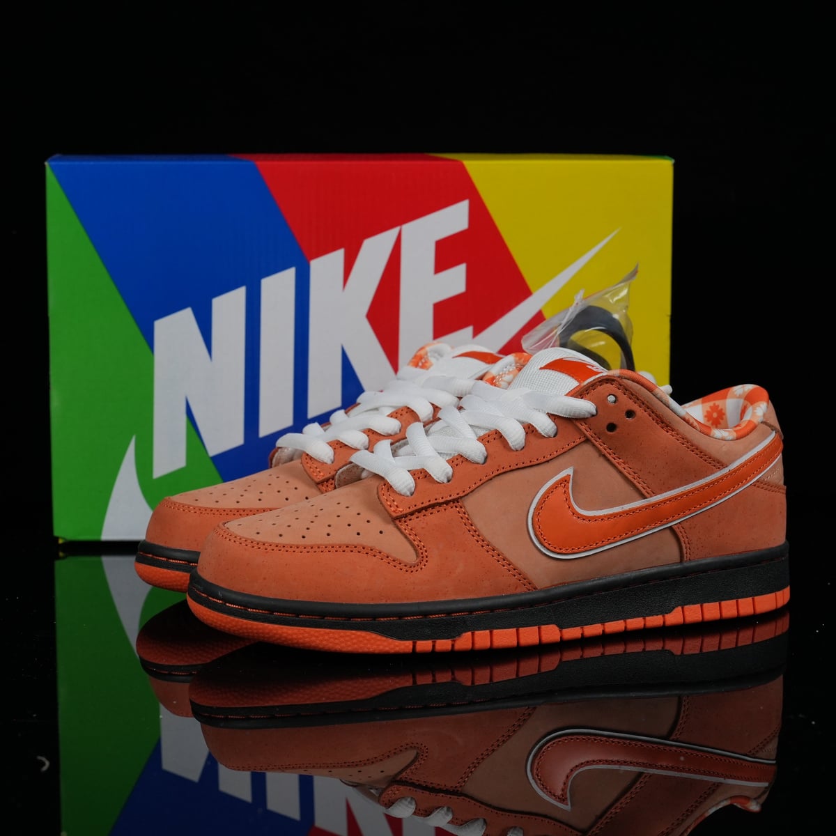 Nike SB Dunk Low  Design-Inspired - "Orange Lobsters" - SBDNK-LOBORNG-001