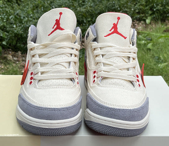 Jordan 3 – Design‑Inspired "Off‑White Canvas" Fantasy Collab Build AJ3‑OWCNVS‑344
