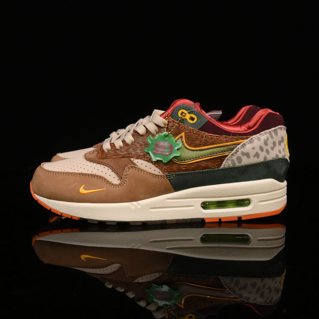 Nike Air Max 1 Design-Inspired - "Oregon Ducks Brown PE Tribute" - AM1-OREBRN-015 - Sole Revival and Redemption LLC