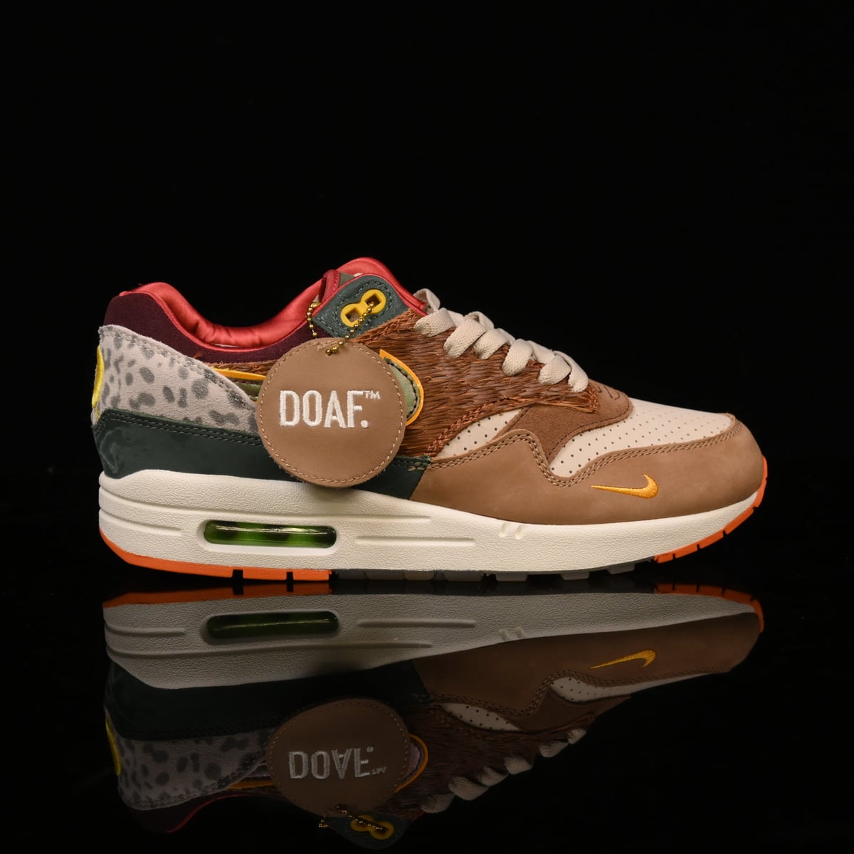 Nike Air Max 1 Design-Inspired - "Oregon Ducks Brown PE Tribute" - AM1-OREBRN-015 - Sole Revival and Redemption LLC