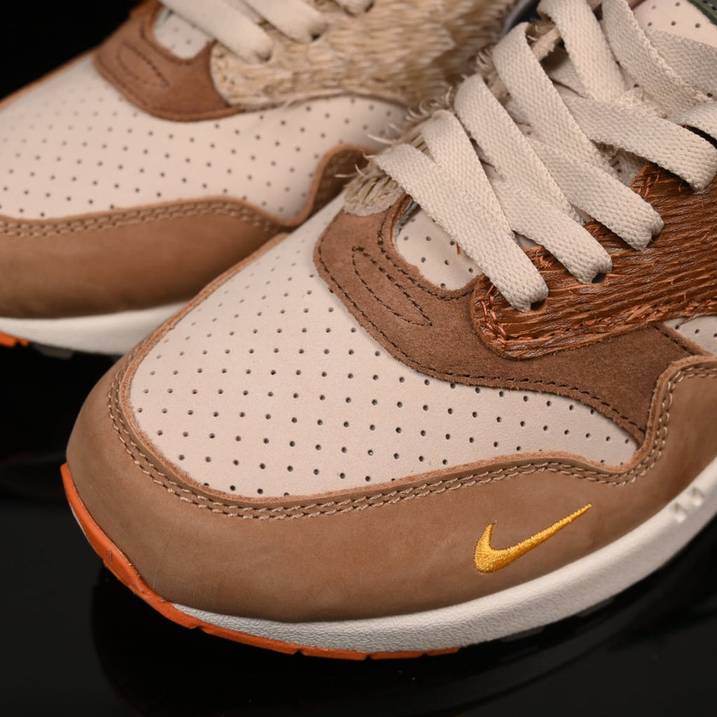 Nike Air Max 1 Design-Inspired - "Oregon Ducks Brown PE Tribute" - AM1-OREBRN-015 - Sole Revival and Redemption LLC