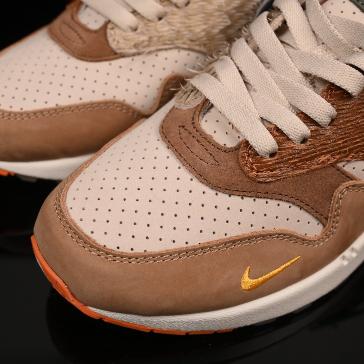 Nike Air Max 1 Design-Inspired - "Oregon Ducks Brown PE Tribute" - AM1-OREBRN-015 - Sole Revival and Redemption LLC