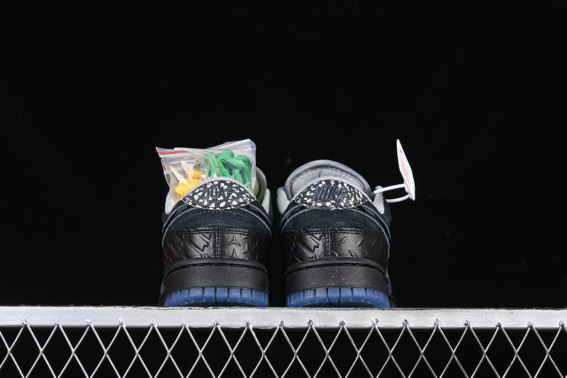 SBDNK‑059 — Nike SB Dunk Low “Black Oregon / Ducks of a Feather” — Design‑Inspired