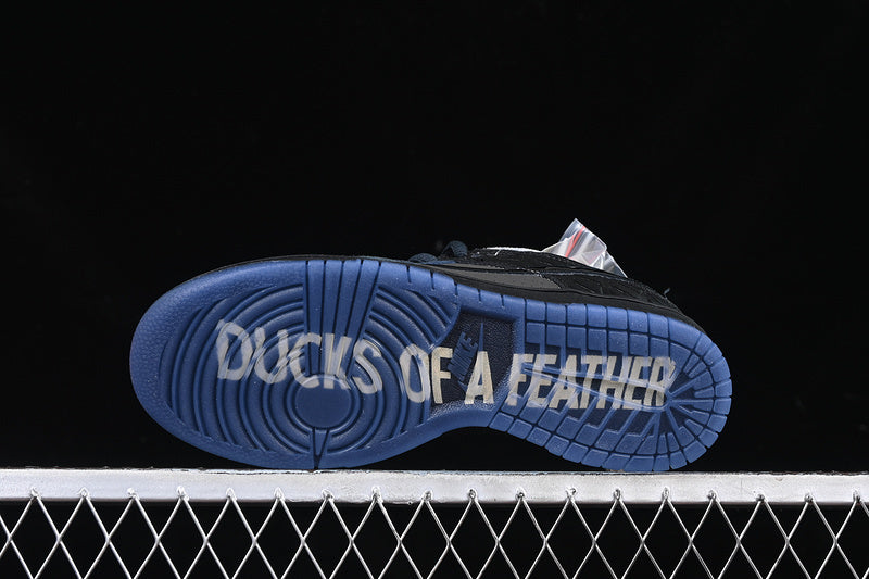 SBDNK‑059 — Nike SB Dunk Low “Black Oregon / Ducks of a Feather” — Design‑Inspired