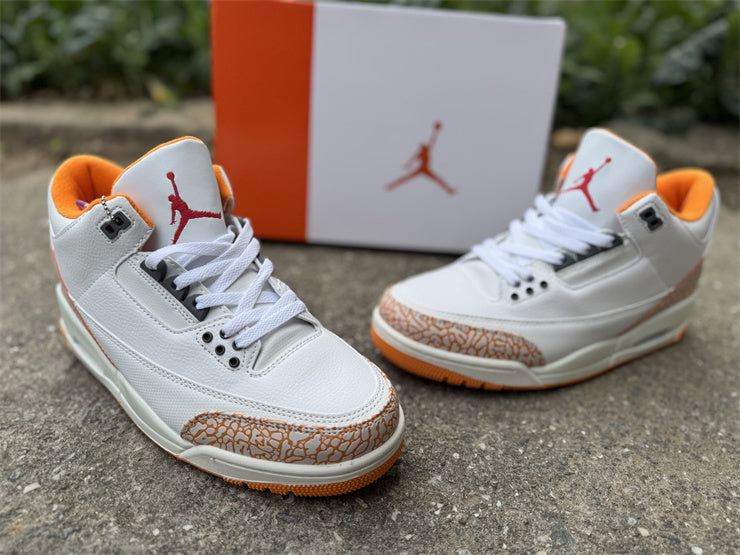334 — Jordan 3 “Orange Citrus” — Design‑Inspired Tribute