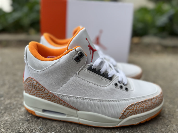 334 — Jordan 3 “Orange Citrus” — Design‑Inspired Tribute