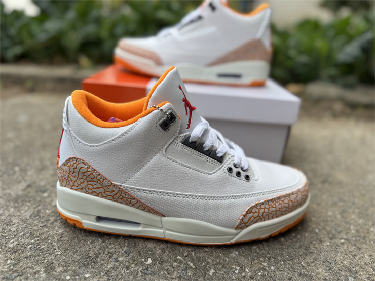 334 — Jordan 3 “Orange Citrus” — Design‑Inspired Tribute