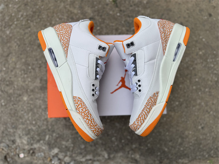 334 — Jordan 3 “Orange Citrus” — Design‑Inspired Tribute