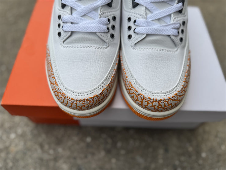 334 — Jordan 3 “Orange Citrus” — Design‑Inspired Tribute