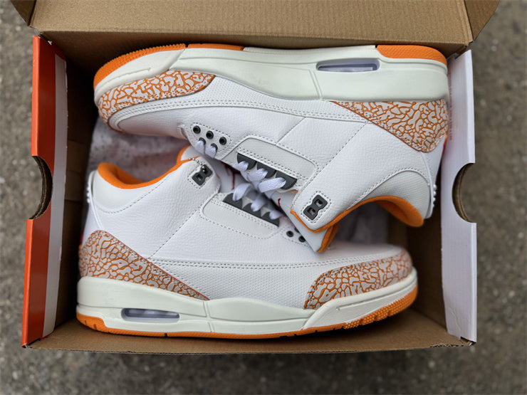 334 — Jordan 3 “Orange Citrus” — Design‑Inspired Tribute