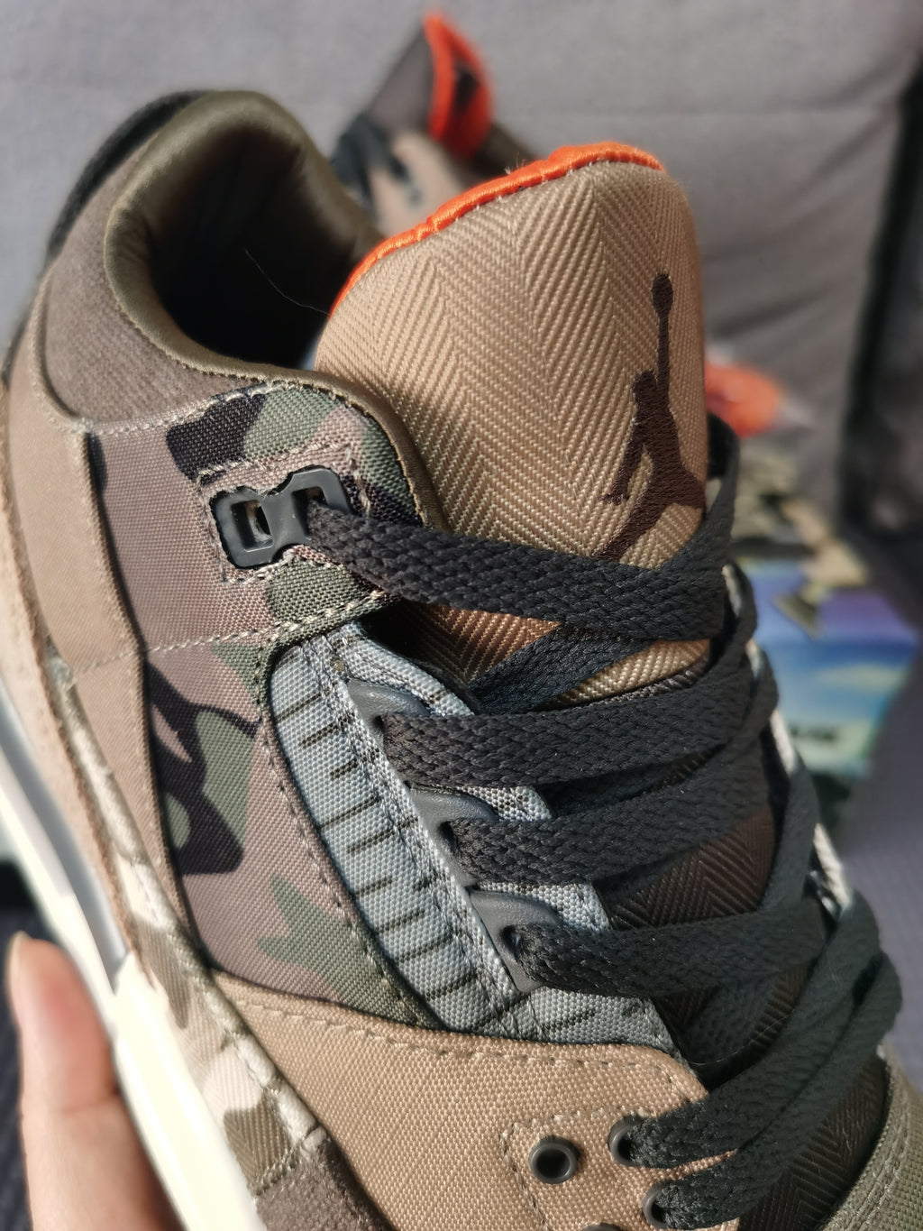 Jordan 3 - Design‑Inspired "Patchwork Camo" Custom Tribute Build AJ3-PTCH-CMO-310