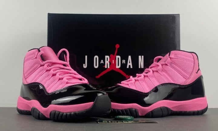 1115 — Jordan 11 “Pink &amp; Black” — Design‑Inspired