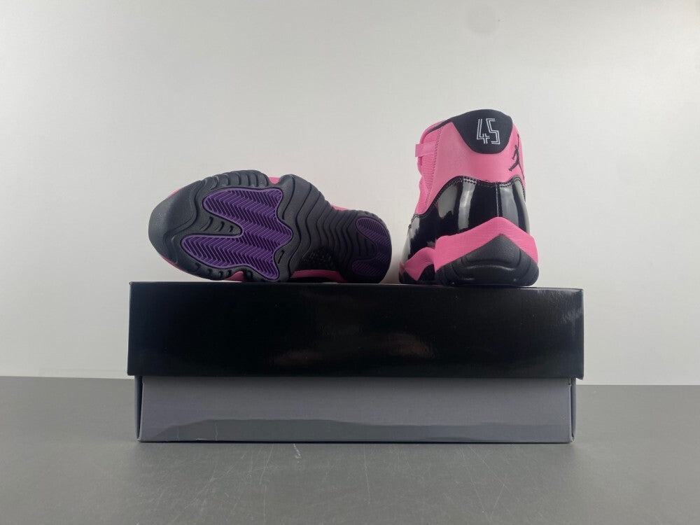 1115 — Jordan 11 “Pink &amp; Black” — Design‑Inspired