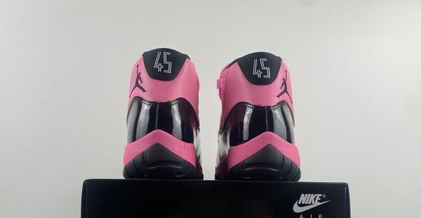 Jordan 11 – Design-Inspired "Pink & Black" Custom Fantasy Build AJ11-PNKBLK-1115