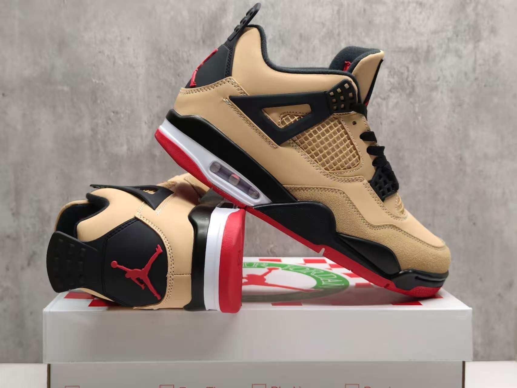 427 — Jordan 4 “Pizza” — Design‑Inspired Sneaker