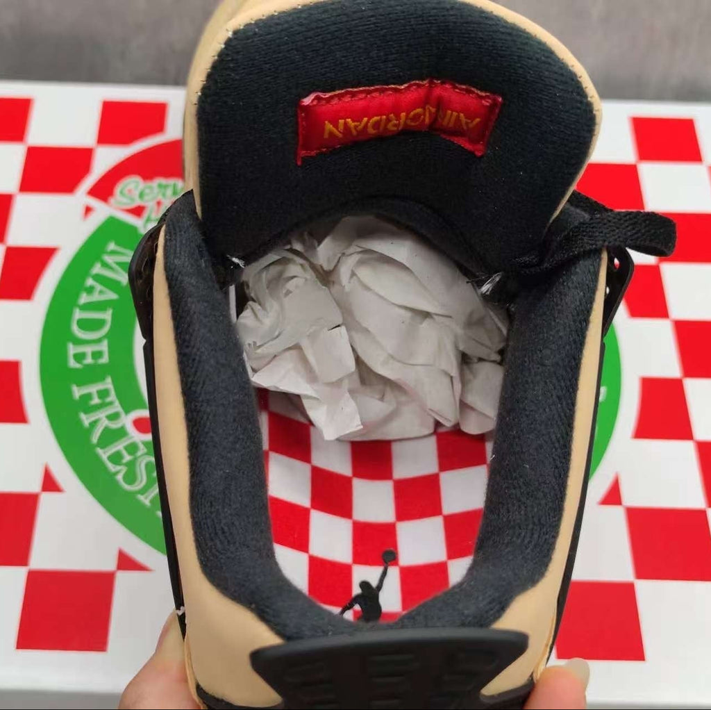 Jordan 4 – Design‑Inspired "Pizza" Custom Tribute Build AJ4‑PIZZA‑427