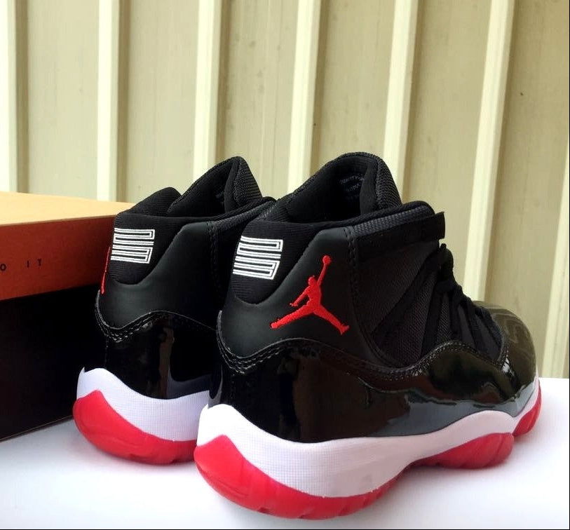 Jordan 11 – Design-Inspired "Playoff / Bred" Custom Tribute Build AJ11-BRED-1116