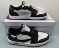 Jordan 1 Low — Design‑Inspired "Travis Scott Off‑White Fragment Collab" Custom Fantasy Build "Panda" AJ1‑TSOWFRG‑050