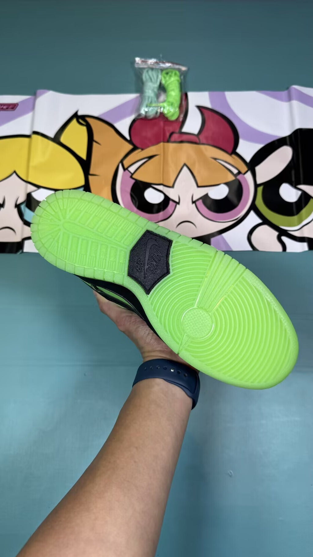 SBDNK‑033 — Nike SB Dunk Low “Powerpuff Girls Pack” — Blossom / Bubbles / Buttercup — Design‑Inspired
