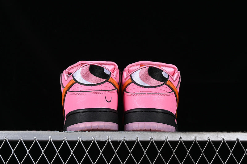 SBDNK‑033 — Nike SB Dunk Low “Powerpuff Girls Pack” — Blossom / Bubbles / Buttercup — Design‑Inspired