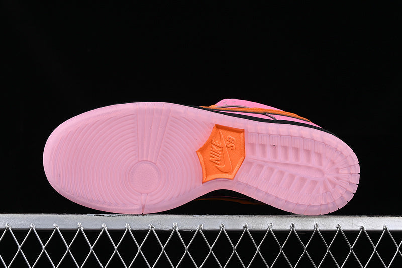 SBDNK‑033 — Nike SB Dunk Low “Powerpuff Girls Pack” — Blossom / Bubbles / Buttercup — Design‑Inspired