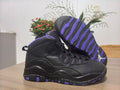 1008 — Jordan 10 “Black/Purple” — Design‑Inspired