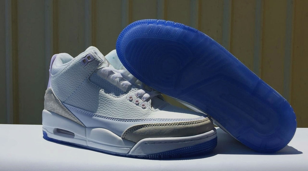 311 — Jordan 3 “Pure Platinum” — Design‑Inspired Sneaker