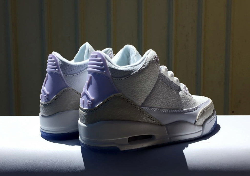 311 — Jordan 3 “Pure Platinum” — Design‑Inspired Sneaker